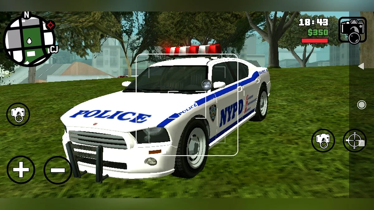 Полицейский Buffalo NYPD / GTA San Andreas (iOS, Android)