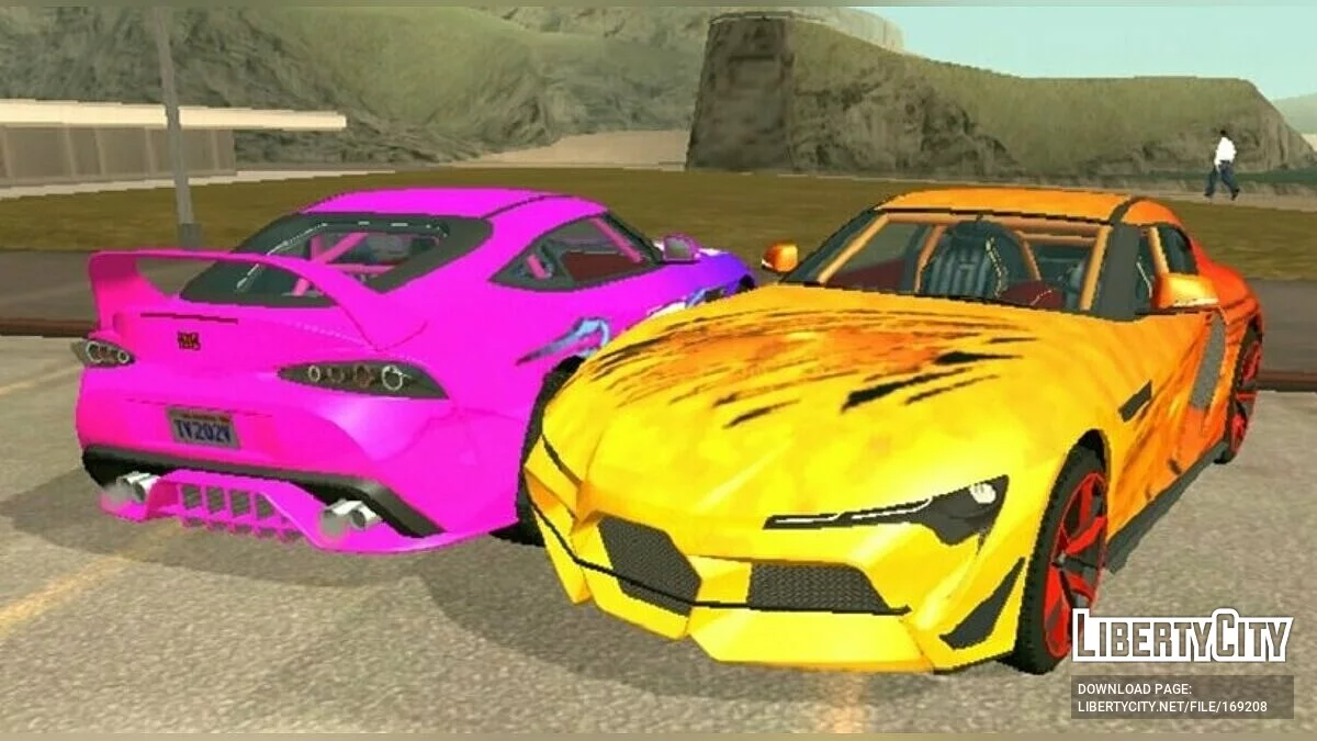 GTA 5 - Dinka Jester RR (только DFF) / GTA San Andreas (iOS, Android)
