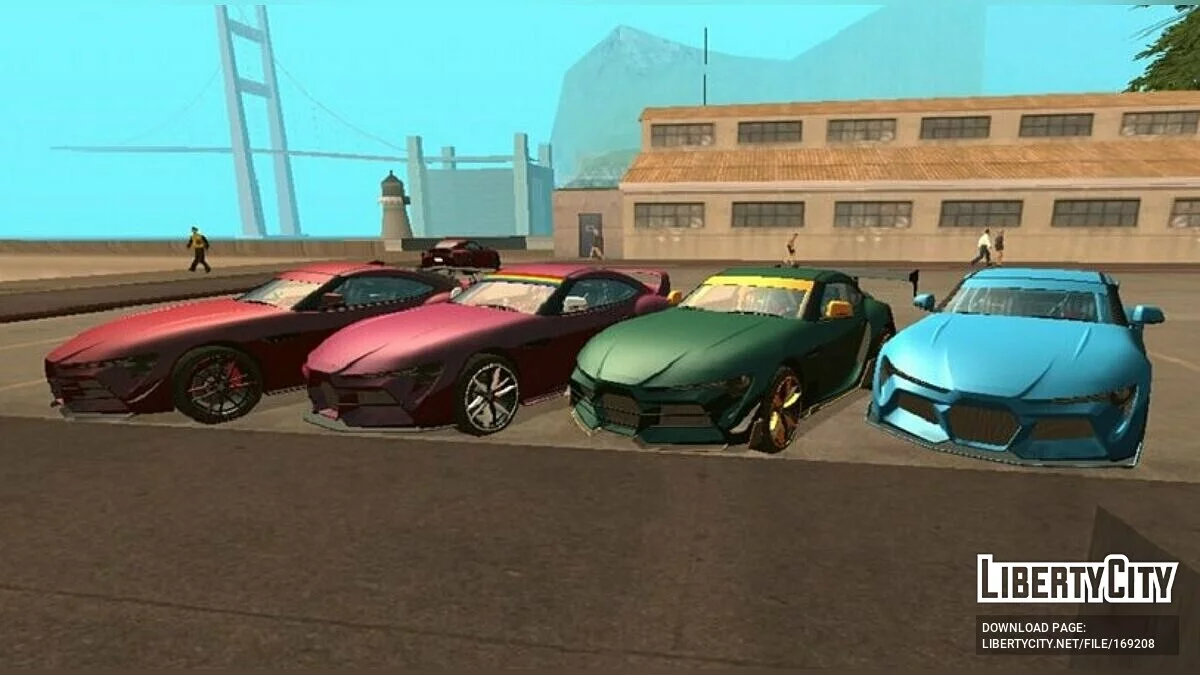 GTA 5 - Dinka Jester RR (только DFF) / GTA San Andreas (iOS, Android)