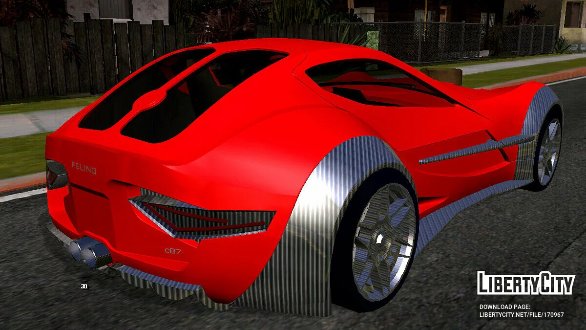 Felino CB7 VIP (только DFF) / GTA San Andreas (iOS, Android)
