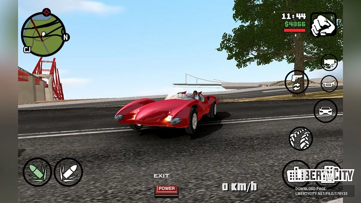 GTA 5 Scramjet + различные функции / GTA San Andreas (iOS, Android)