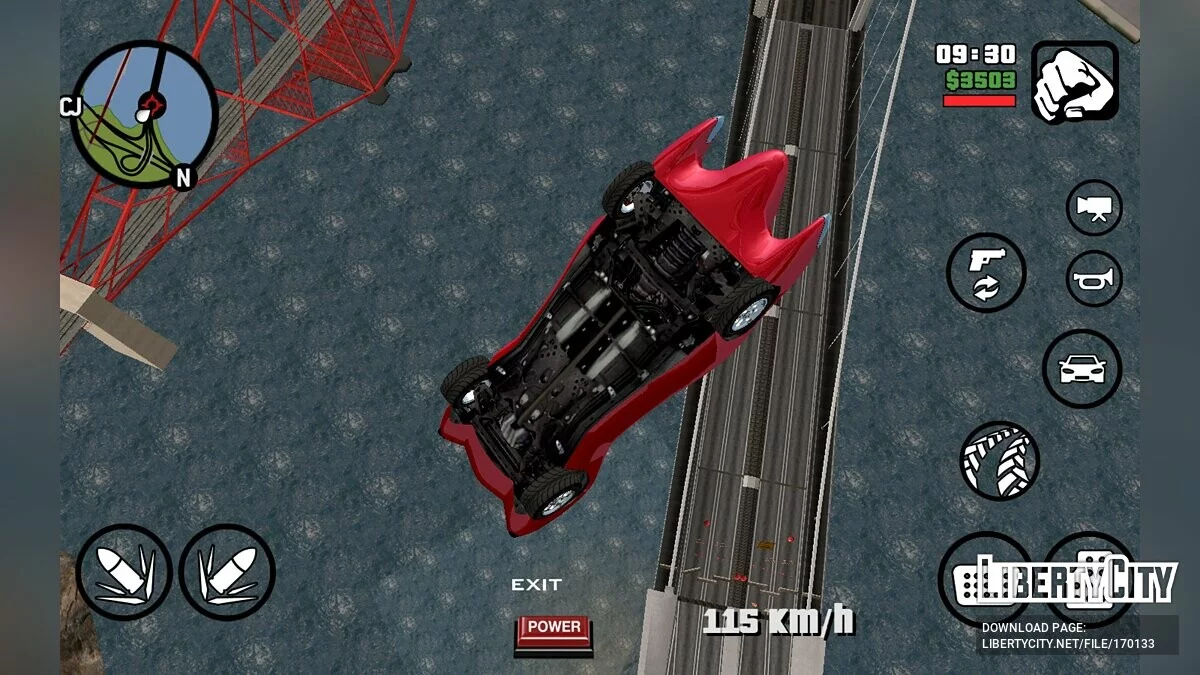 GTA 5 Scramjet + различные функции / GTA San Andreas (iOS, Android)