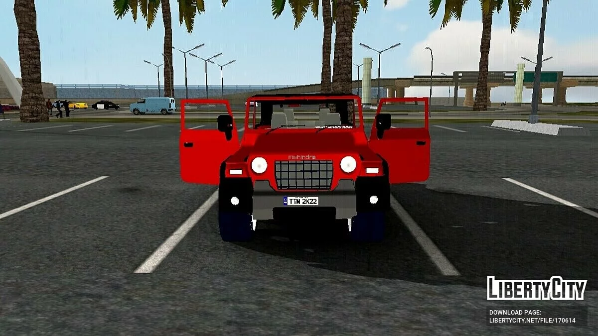 Mahindra Thar 2022 (только DFF) / GTA San Andreas (iOS, Android)