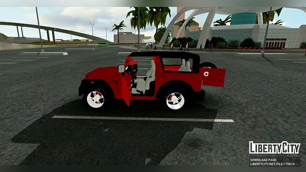 Mahindra Thar 2022 (только DFF) / GTA San Andreas (iOS, Android)