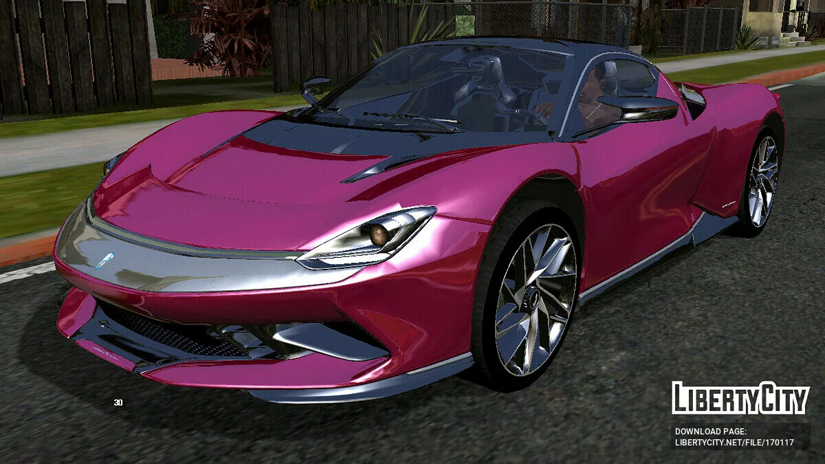 Pininfarina Battista (только DFF) / GTA San Andreas (iOS, Android)