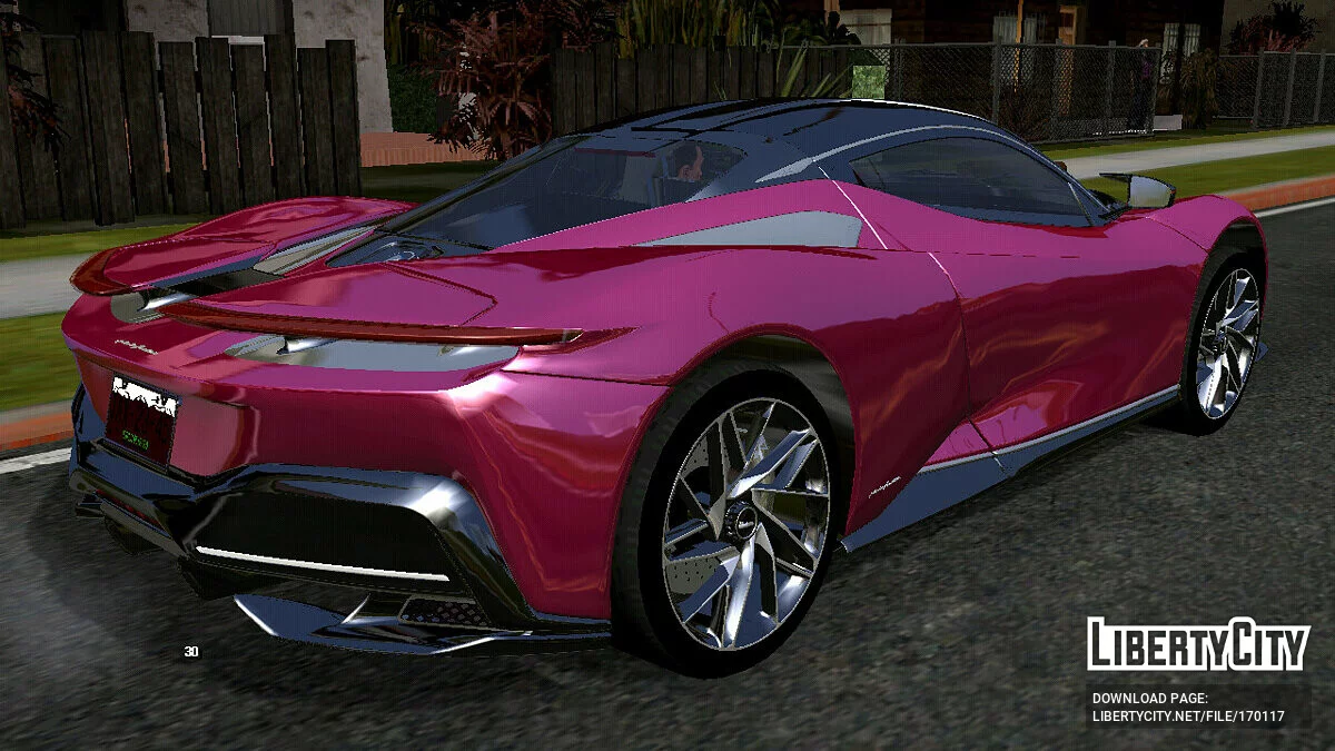 Pininfarina Battista (только DFF) / GTA San Andreas (iOS, Android)