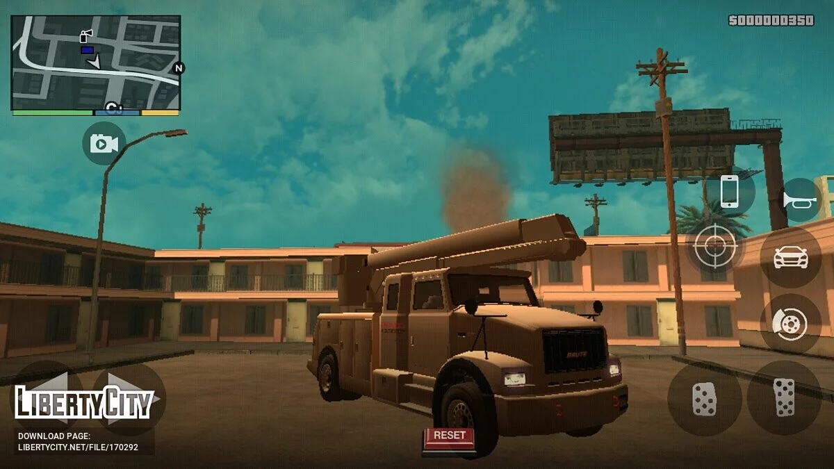 Служебные автомобили из GTA 5 / GTA San Andreas (iOS, Android)