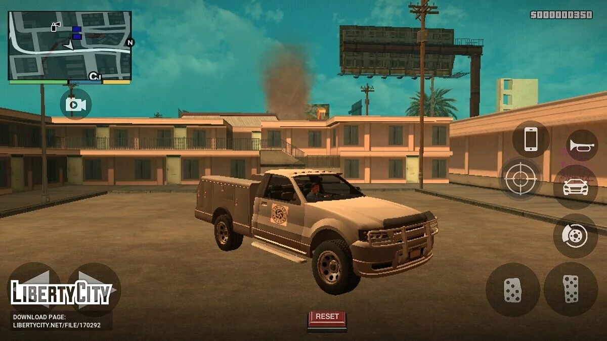 Служебные автомобили из GTA 5 / GTA San Andreas (iOS, Android)