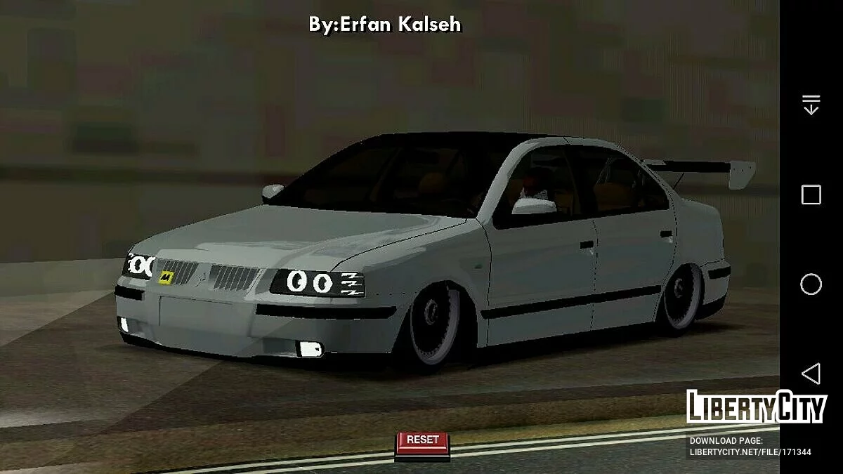Iran Samand LX / GTA San Andreas (iOS, Android)