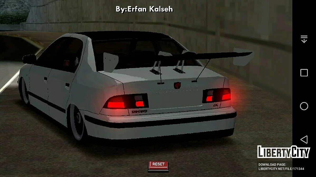 Iran Samand LX / GTA San Andreas (iOS, Android)