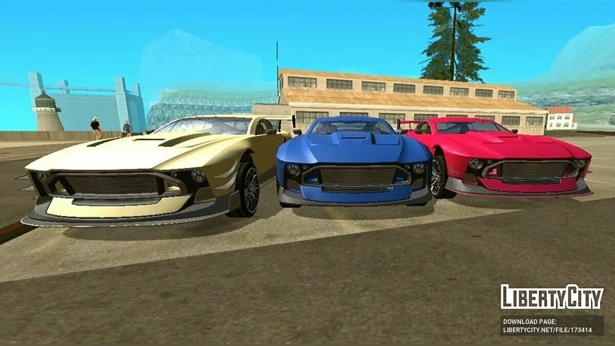 GTA 5 - Dewbauchee Champion (только DFF) / GTA San Andreas (iOS, Android)