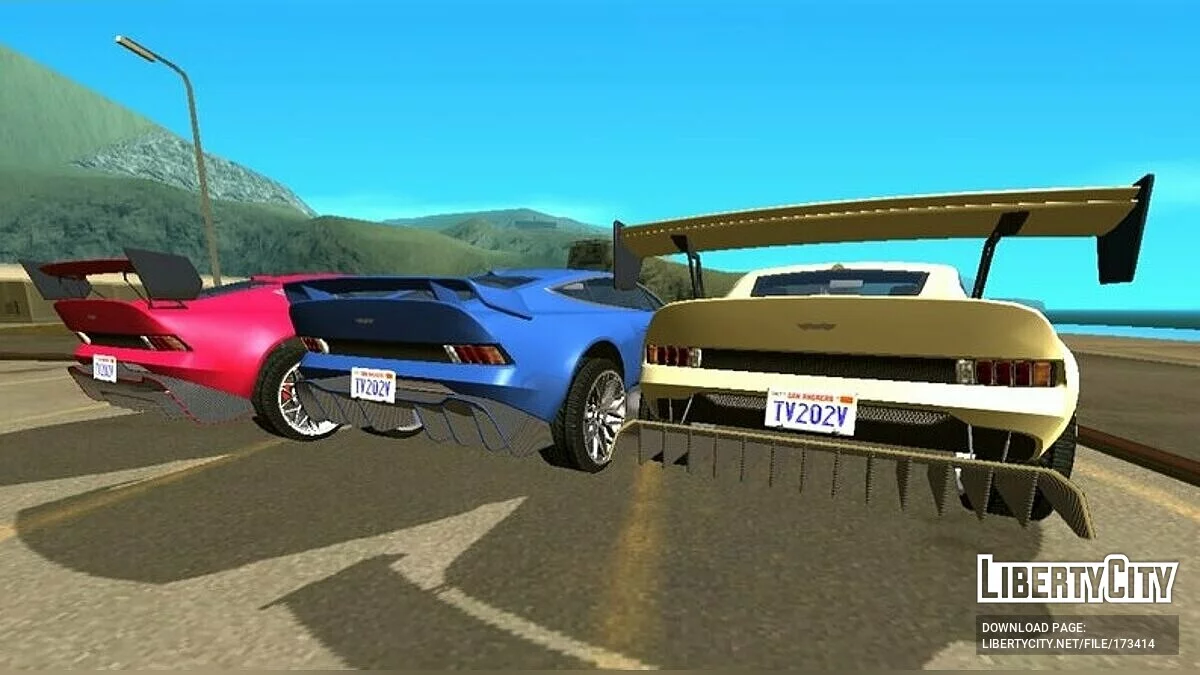 GTA 5 - Dewbauchee Champion (только DFF) / GTA San Andreas (iOS, Android)