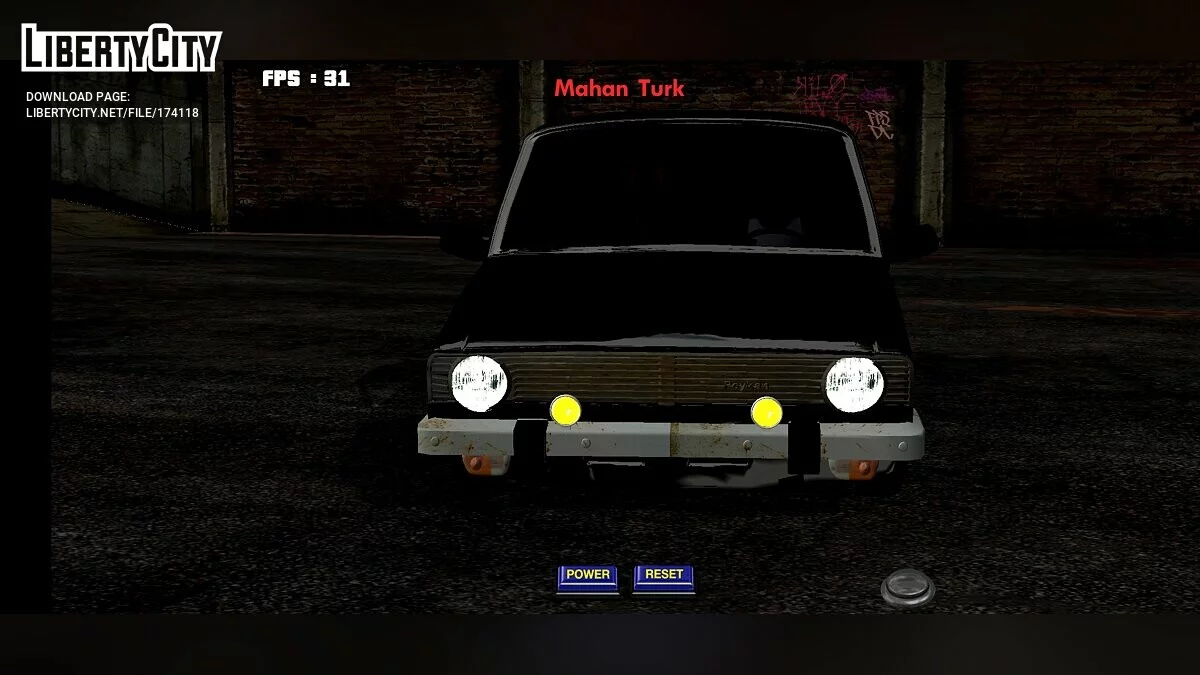 Ikco Peykan Sport / GTA San Andreas (iOS, Android)