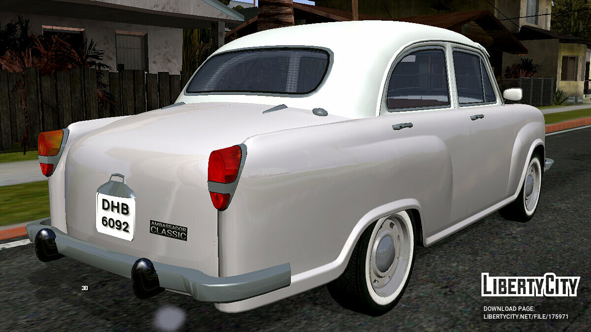 Скачать 1998 Hindustan Ambassador Classic для GTA San Andreas (iOS, Android)