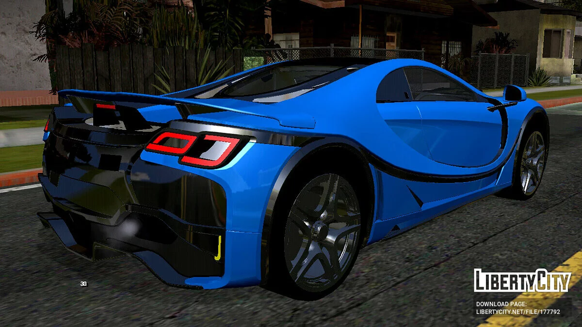 GTA Spano (только DFF) / GTA San Andreas (iOS, Android)