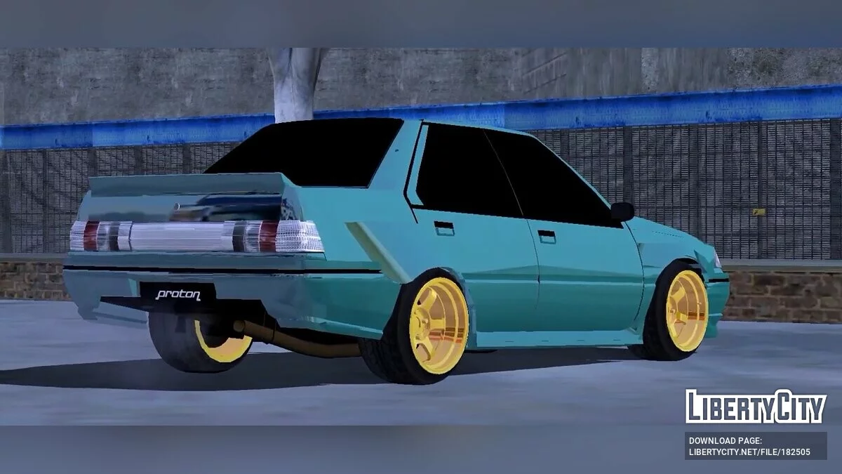 Proton Iswara Rocket Bunny Style / GTA San Andreas (iOS, Android)