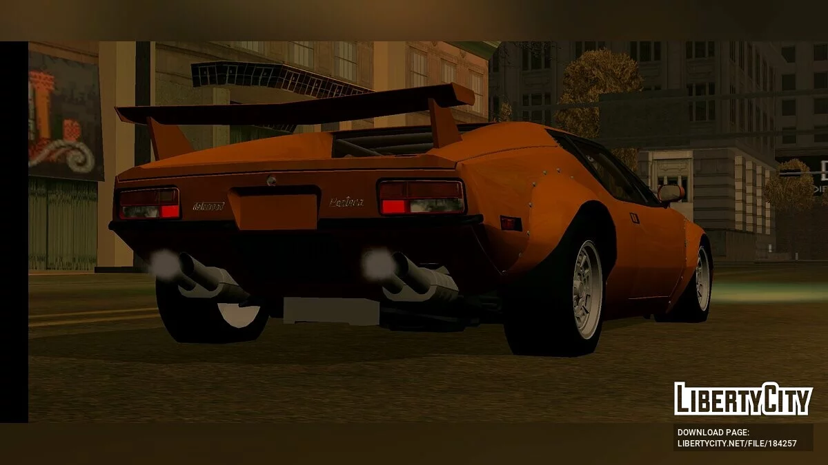 De Tomaso Pantera GT-4 (только DFF) / GTA San Andreas (iOS, Android)