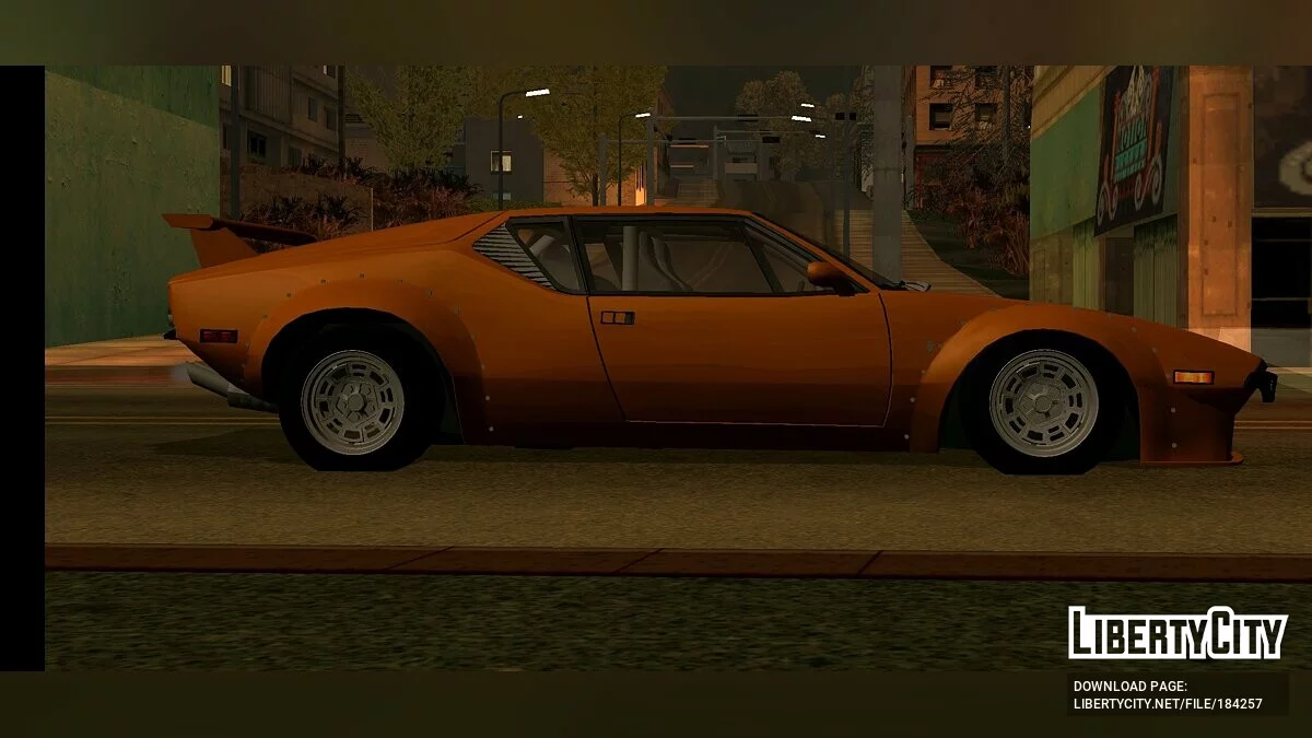 De Tomaso Pantera GT-4 (только DFF) / GTA San Andreas (iOS, Android)