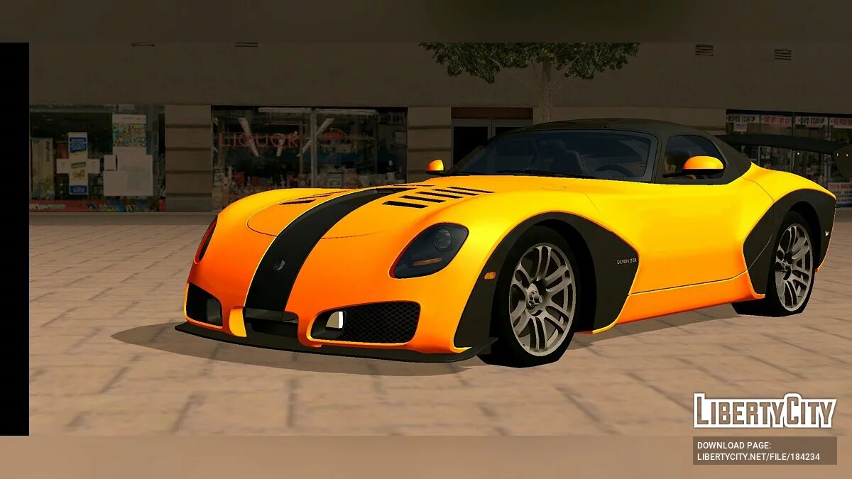 Devon GT-X (только DFF) / GTA San Andreas (iOS, Android)