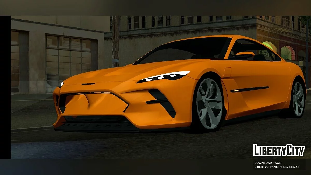 Italdesign Davinci (только DFF) / GTA San Andreas (iOS, Android)