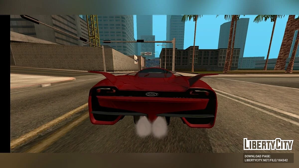 SSC Tuatara (только DFF) / GTA San Andreas (iOS, Android)