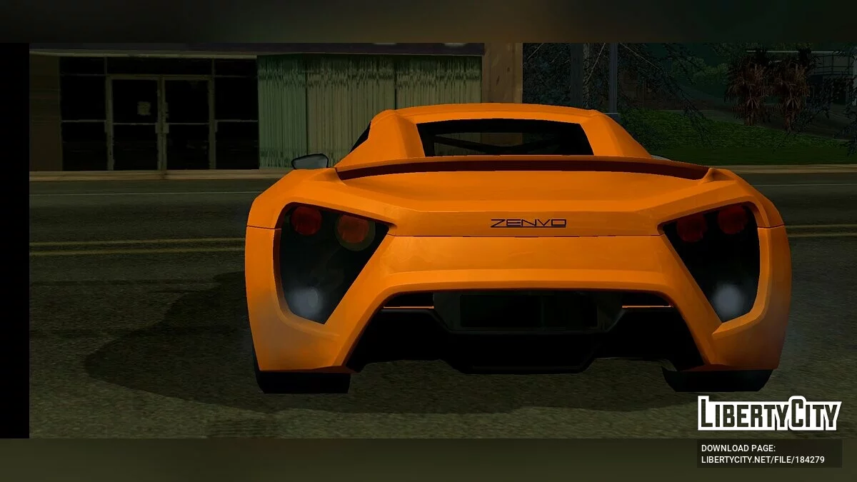 Zenvo ST1 (только DFF) / GTA San Andreas (iOS, Android)