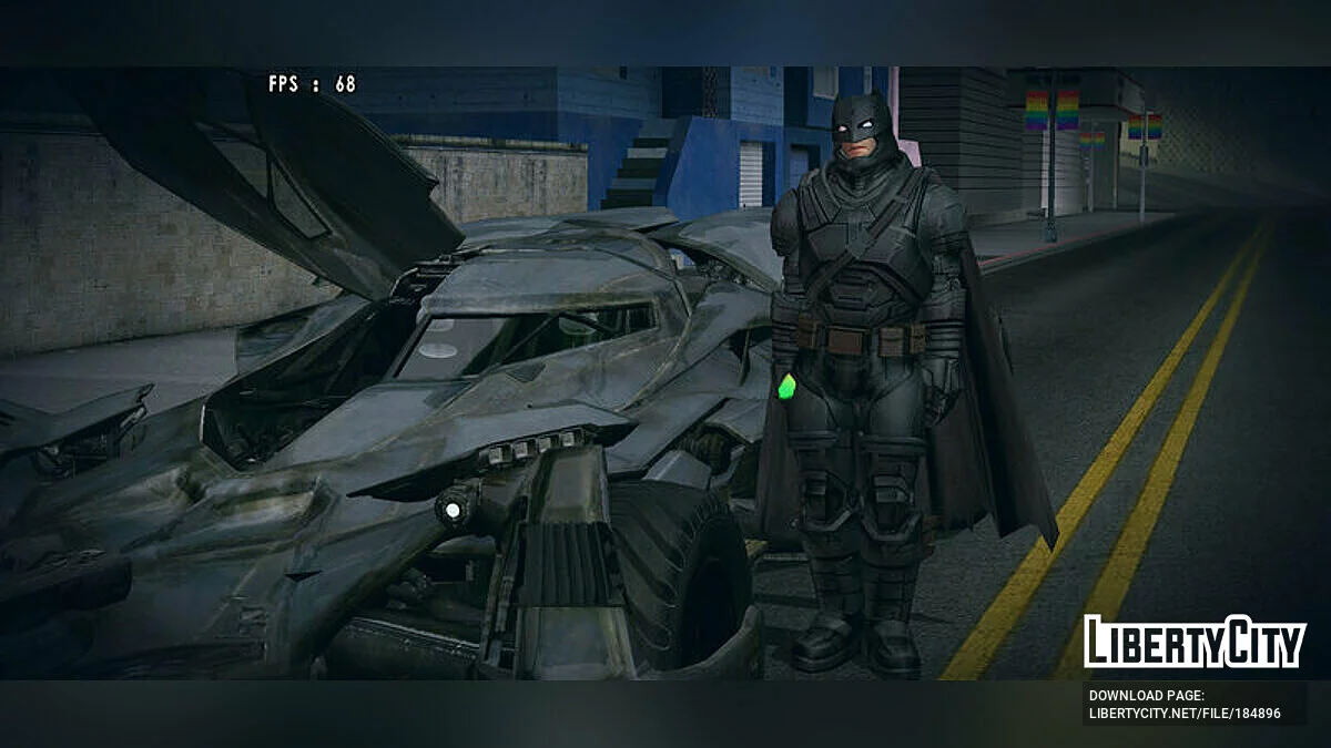Batmobile / GTA San Andreas (iOS, Android)
