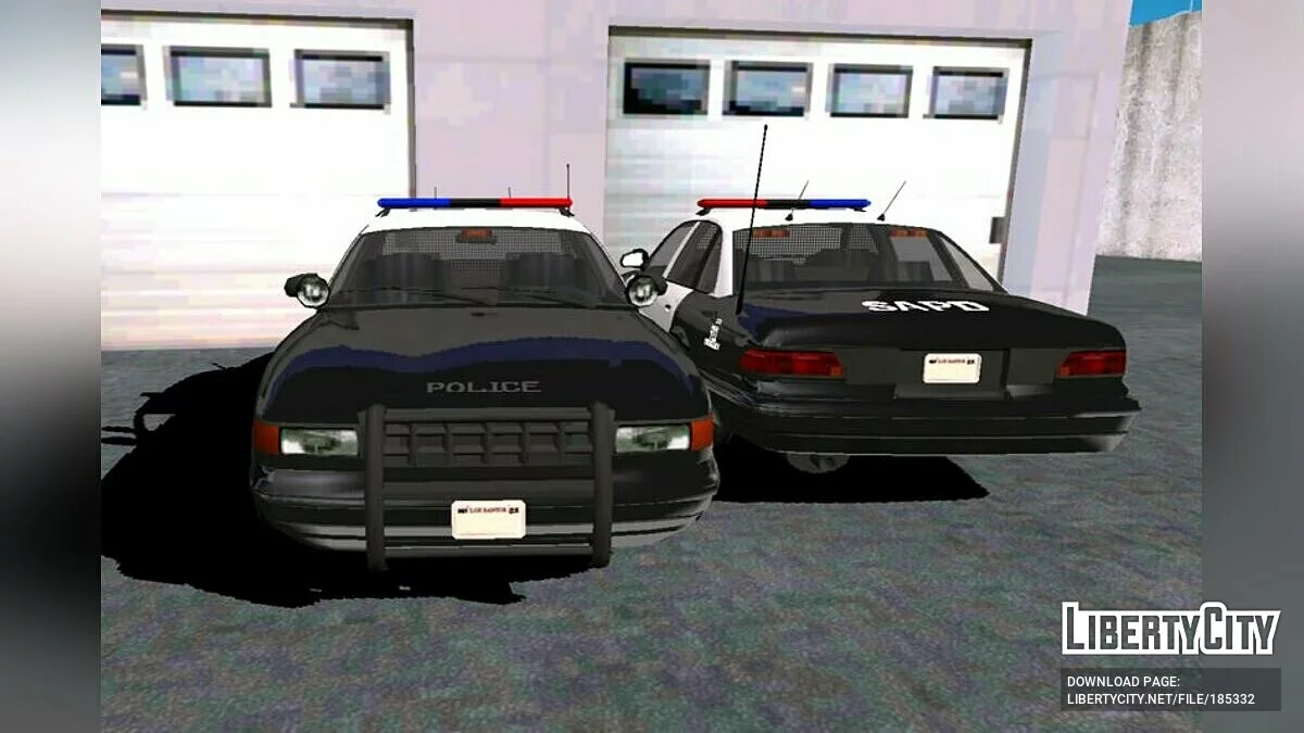Vapid Stanier I Police Cruiser (только DFF) / GTA San Andreas (iOS, Android)