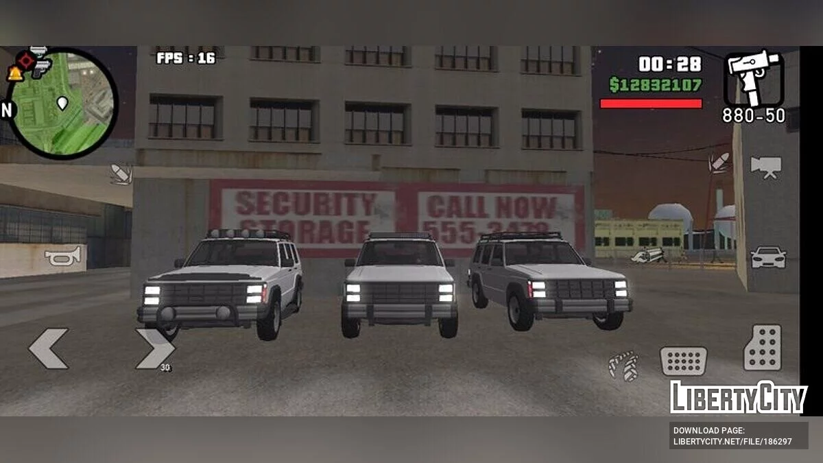 GTA 5 Canis Seminole Frontier (только DFF) / GTA San Andreas (iOS, Android)