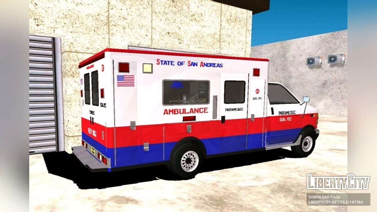 Brute Ambulance (только DFF) / GTA San Andreas (iOS, Android)