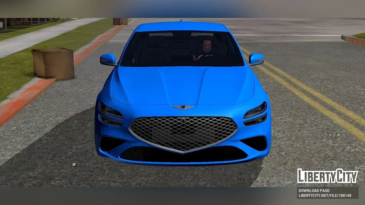 Equus Genesis G70 2021 (только DFF) / GTA San Andreas (iOS, Android)