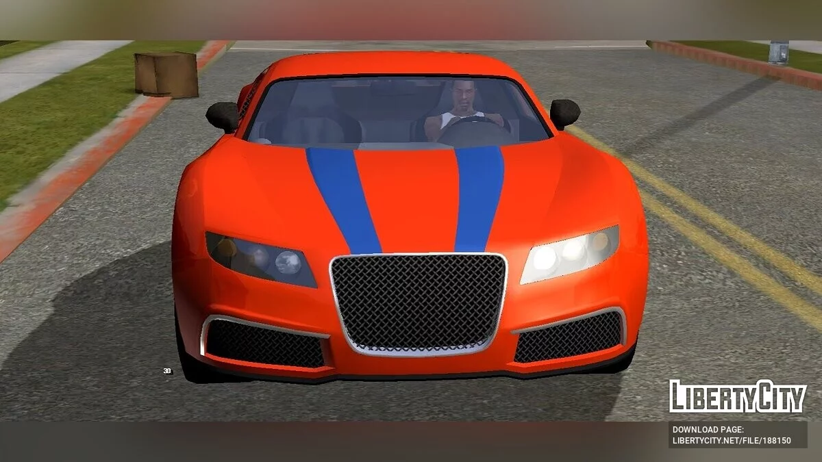 Truffade Adder (только DFF) / GTA San Andreas (iOS, Android)