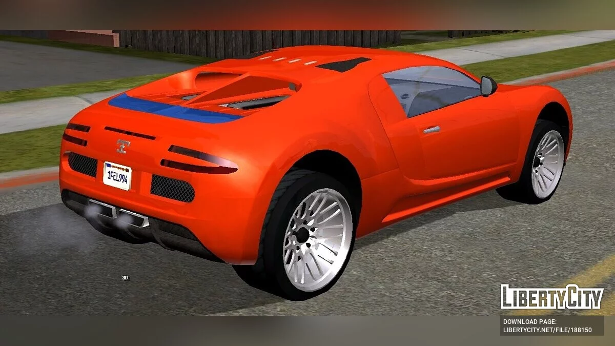 Truffade Adder (только DFF) / GTA San Andreas (iOS, Android)