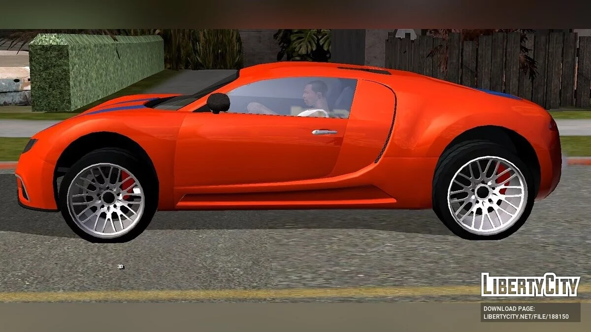 Truffade Adder (только DFF) / GTA San Andreas (iOS, Android)