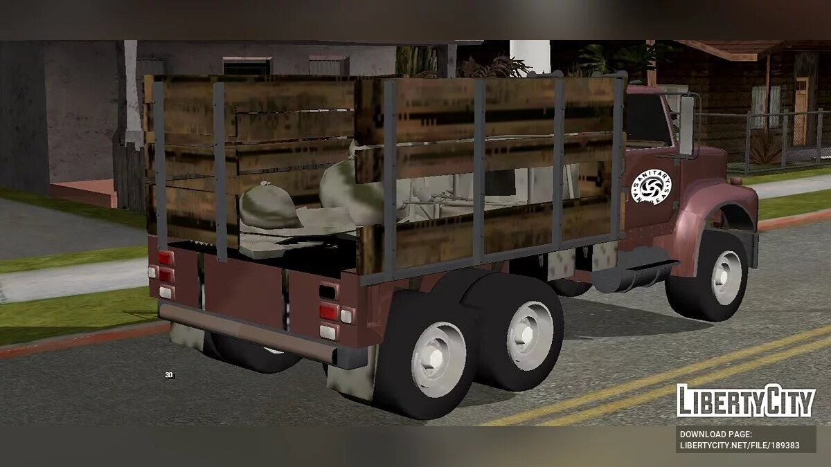 GTA 5 Vapid Scrap Truck (только DFF) / GTA San Andreas (iOS, Android)