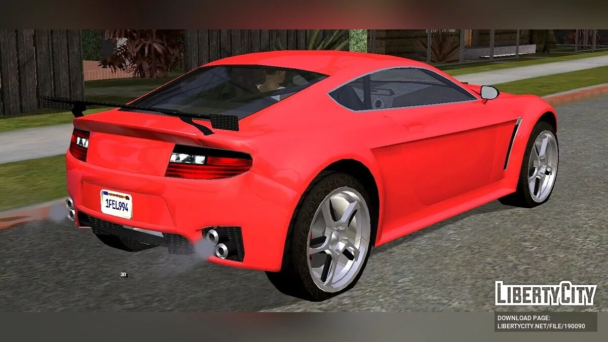 Dewbauchee Rapid GT (только DFF) / GTA San Andreas (iOS, Android)