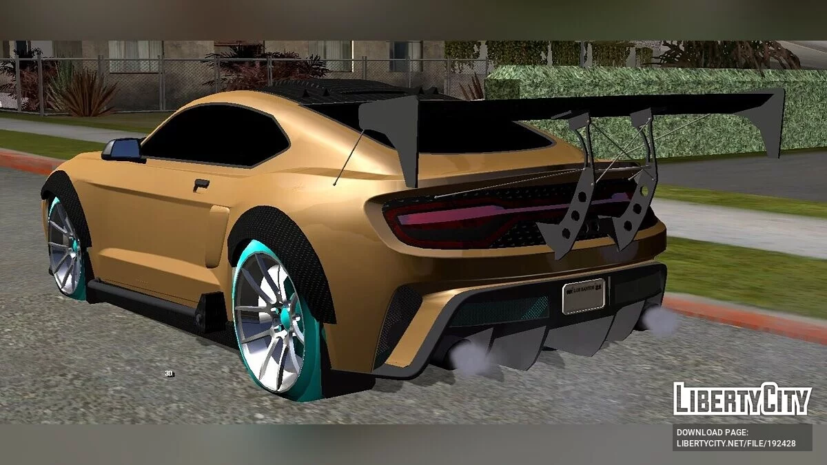 GTA 5 Vapid Dominator GTX (только DFF) / GTA San Andreas (iOS, Android)