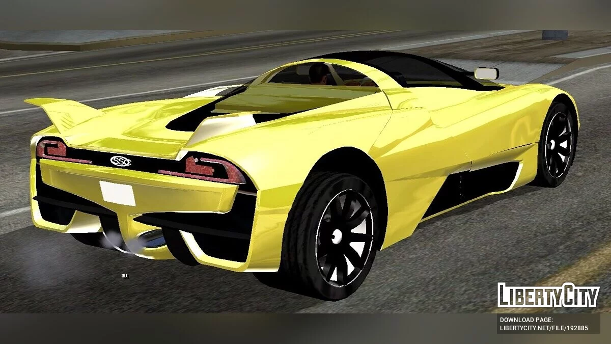 2011 SSC Tuatara (только DFF) / GTA San Andreas (iOS, Android)