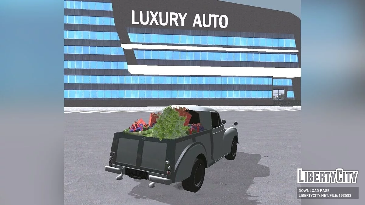 Новогодний Morris Minor / GTA San Andreas (iOS, Android)