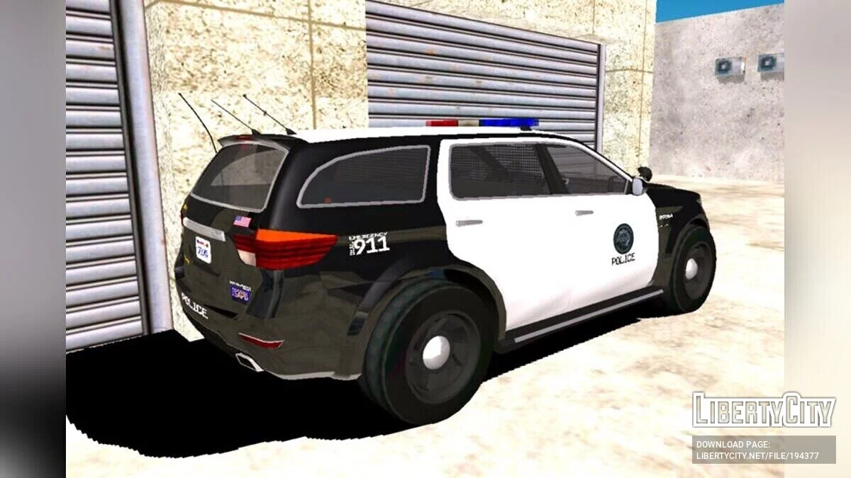 Bravado Gresley Police (только DFF) / GTA San Andreas (iOS, Android)