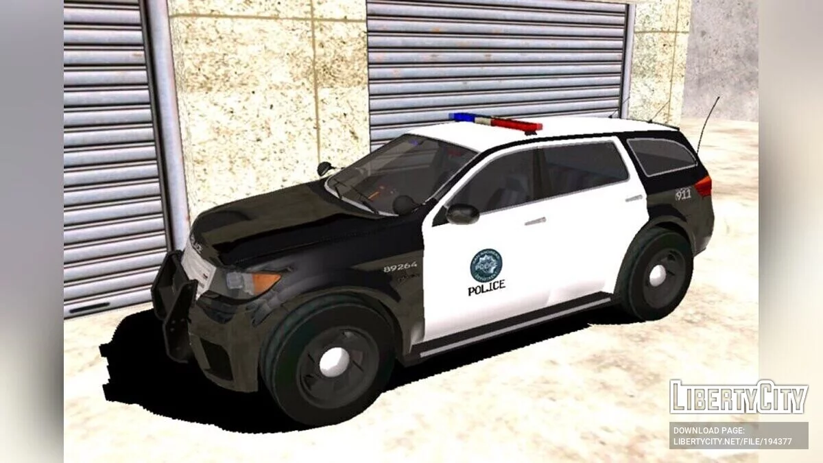 Bravado Gresley Police (только DFF) / GTA San Andreas (iOS, Android)