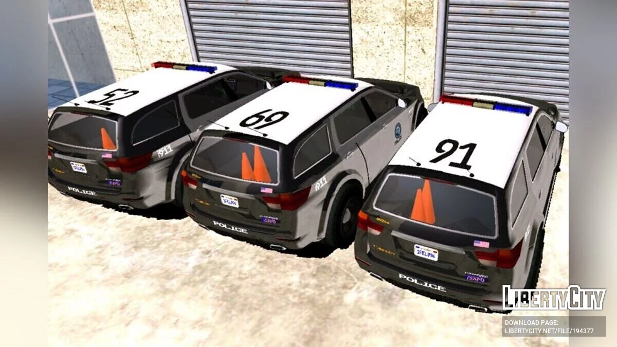 Bravado Gresley Police (только DFF) / GTA San Andreas (iOS, Android)