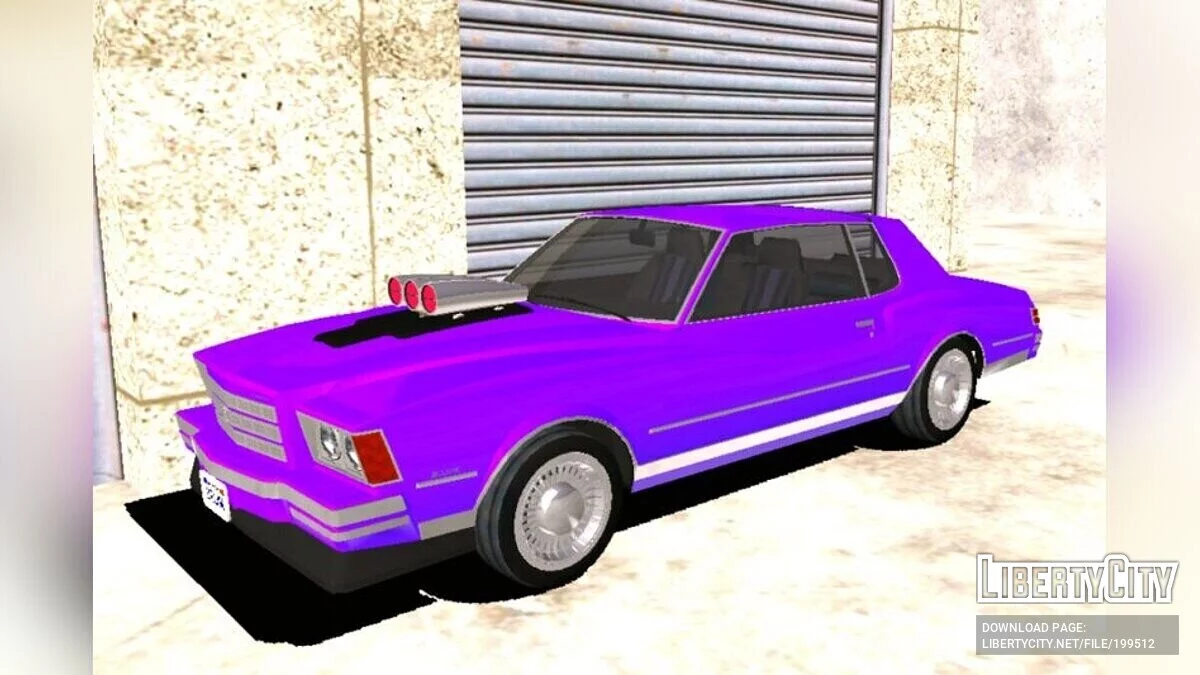 Declasse Tahoma Coupe (только DFF) / GTA San Andreas (iOS, Android)