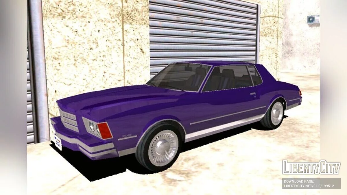 Declasse Tahoma Coupe (только DFF) / GTA San Andreas (iOS, Android)