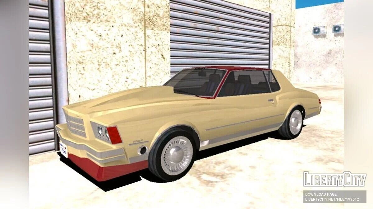 Declasse Tahoma Coupe (только DFF) / GTA San Andreas (iOS, Android)