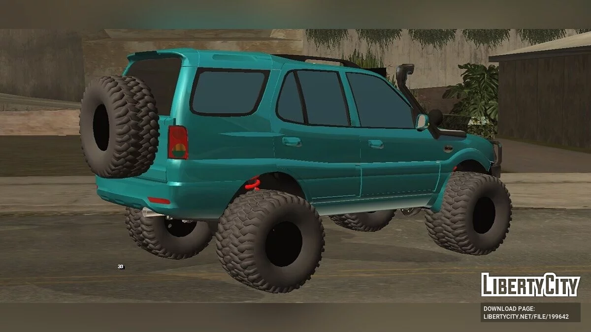 Off Road Edition Tata Safari Dicor (только DFF) / GTA San Andreas (iOS, Android)