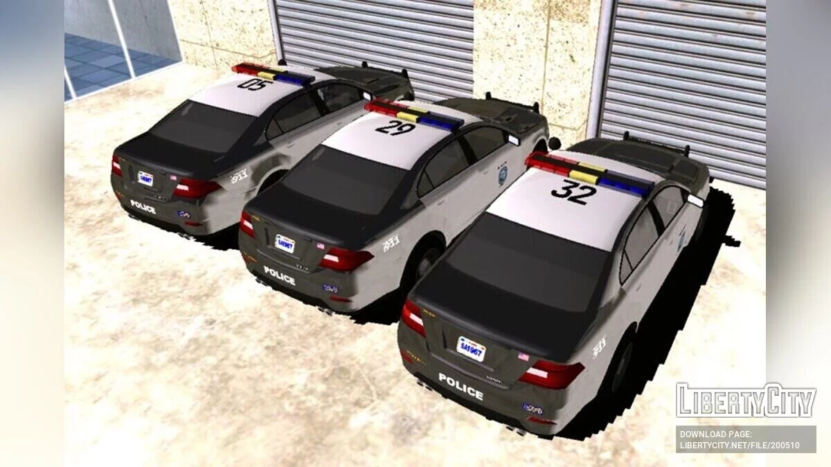 Vapid Police Interceptor (только DFF) / GTA San Andreas (iOS, Android)