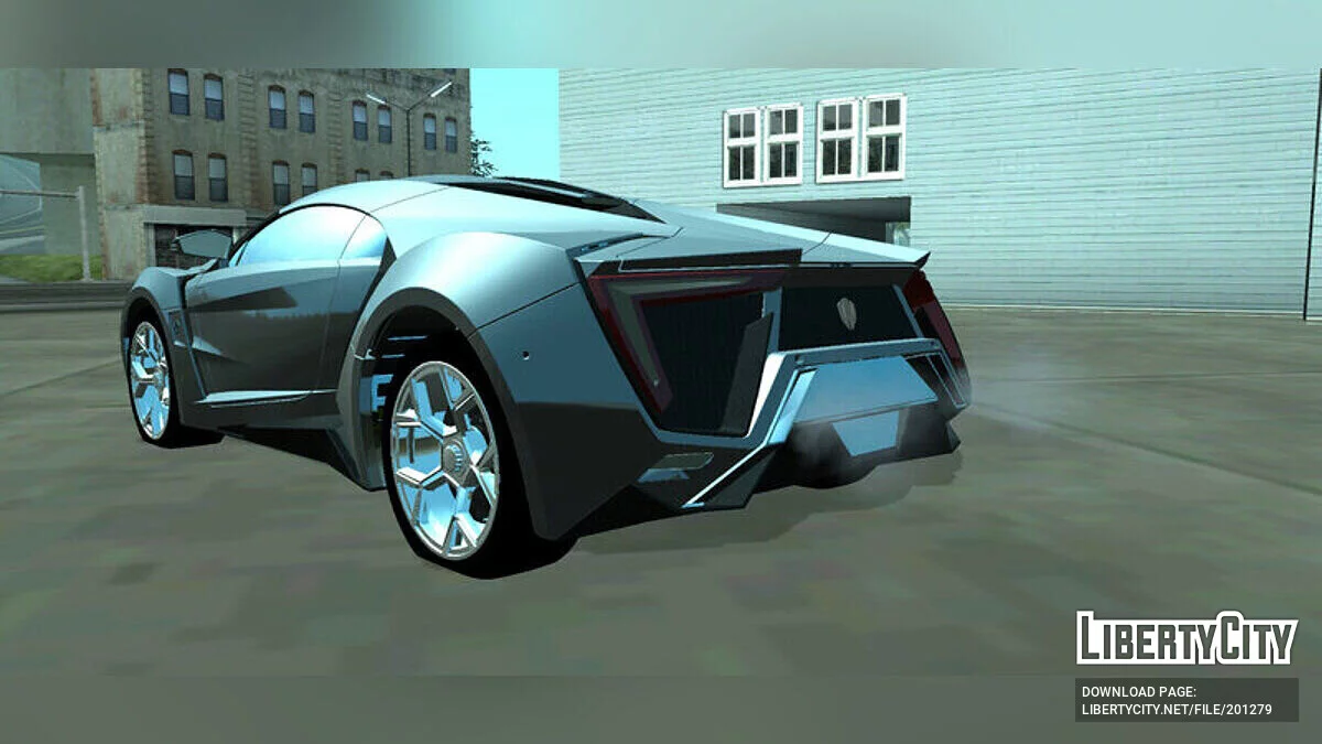 Lykan Hypersport (только DFF) / GTA San Andreas (iOS, Android)