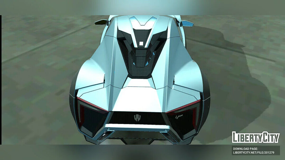 Lykan Hypersport (только DFF) / GTA San Andreas (iOS, Android)