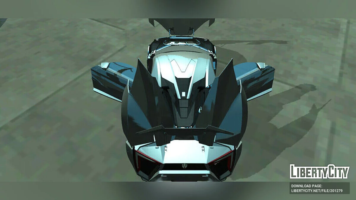 Lykan Hypersport (только DFF) / GTA San Andreas (iOS, Android)